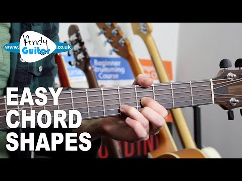 EASY Chord Shapes All Over The Neck