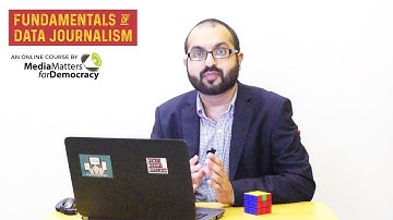 Fundamentals of Data Journalism - Week 5 Principles - Accurate Design