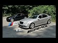 Mercedes vs bmw . ПРИКОЛЫ ,дрифт,гонки!