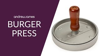Andrew James Quarter Pounder Maker/Burger Press