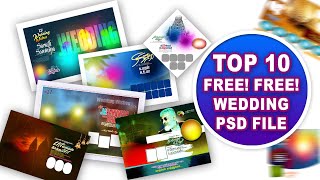 Wedding free psd / wedding flex psd / free psd download / wedding banner psd free