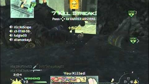 iiGz- Mw2 Search And Destroy Riot Shield FUN!!!!!