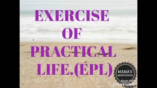 Starting EPL (HIGHER ELEMENTARY EXERCISES)#parenting#montessori