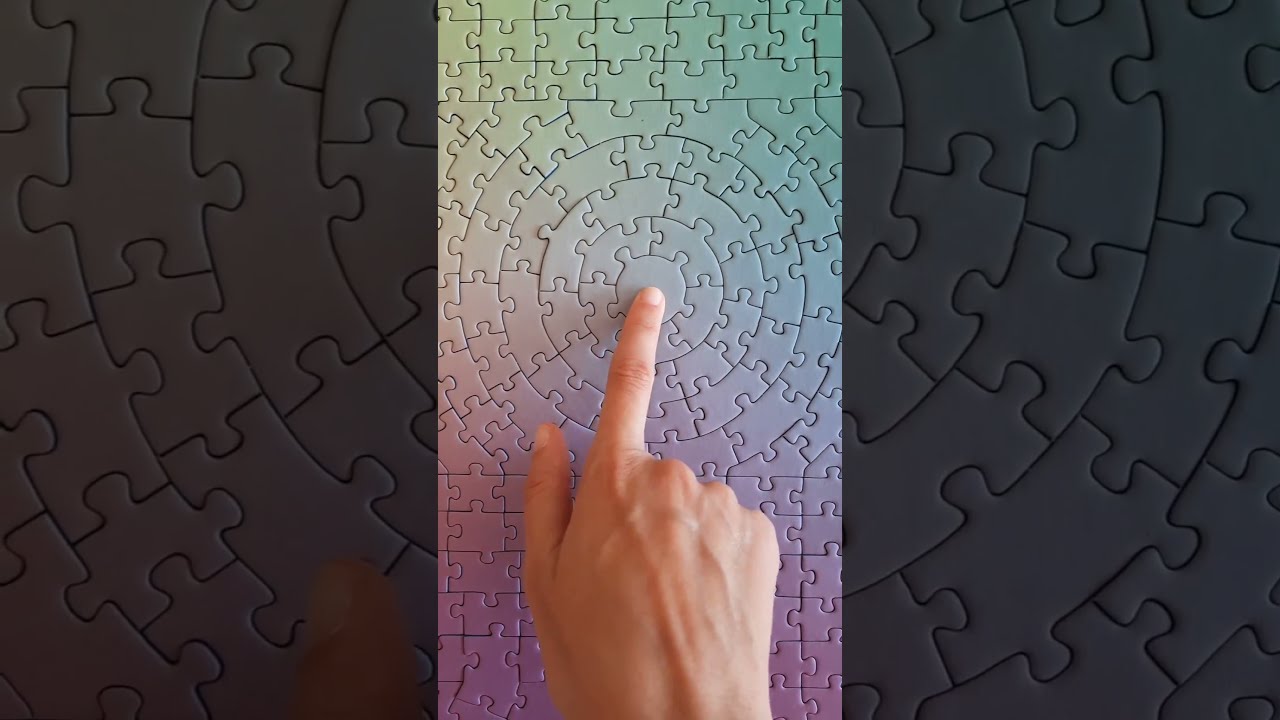 Krypt Gradient Jigsaw Puzzle Last Piece Lastpiece Puzzlechallenge Shortvideo