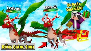 MINECRAFT SIÊU BÍ KÍP LUYỆN RỒNG - TẬP 29 | LẠC VÀO THẾ GIỚI BÓNG TỐI XUI XẺO & CƯỠI RỒNG GIÁNG SINH