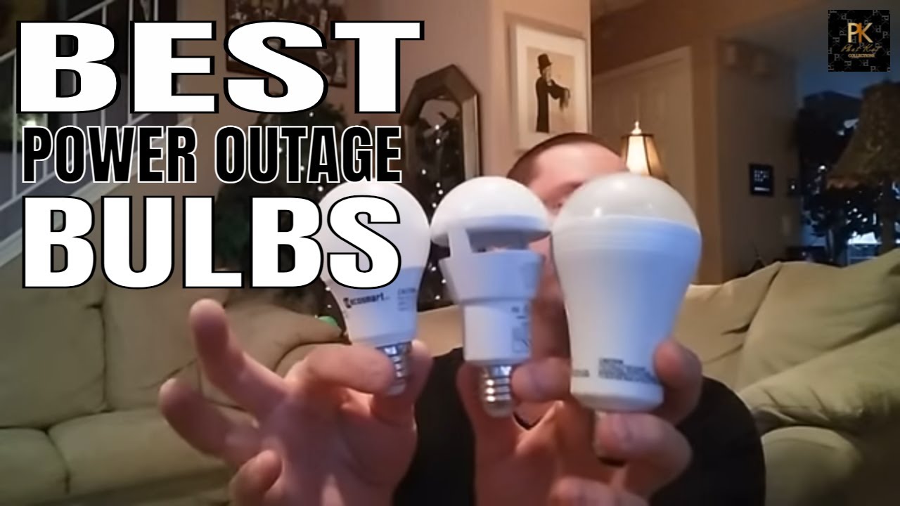 Emergency Power Outage Bulb Comparison  Best Emergency Lights For Home 
