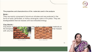 Comparison between conventional and alternate building materials #CH28SP #swayamprabha