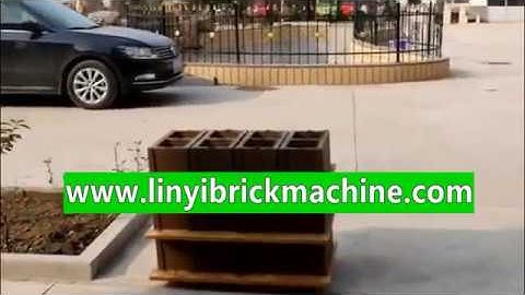 QT4-25 automatic vibration forming concrete block making machine