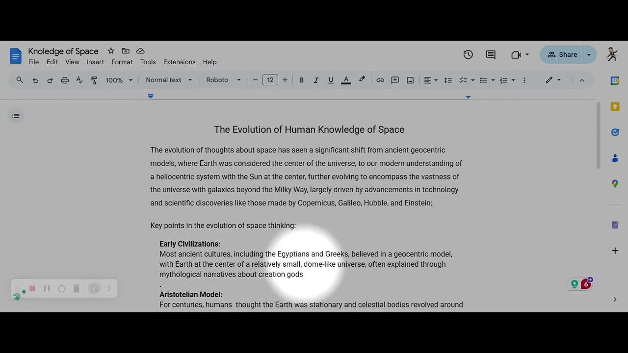 Evolution of Human Knowledge of Space - YouTube