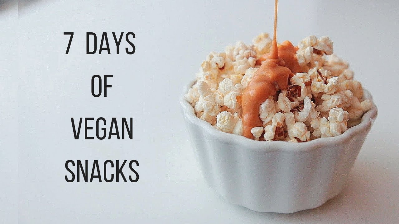 7 Days of Vegan Snack Ideas! YouTube