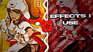 EFFECTS I use for my edits + 2 QR codes - Video Star