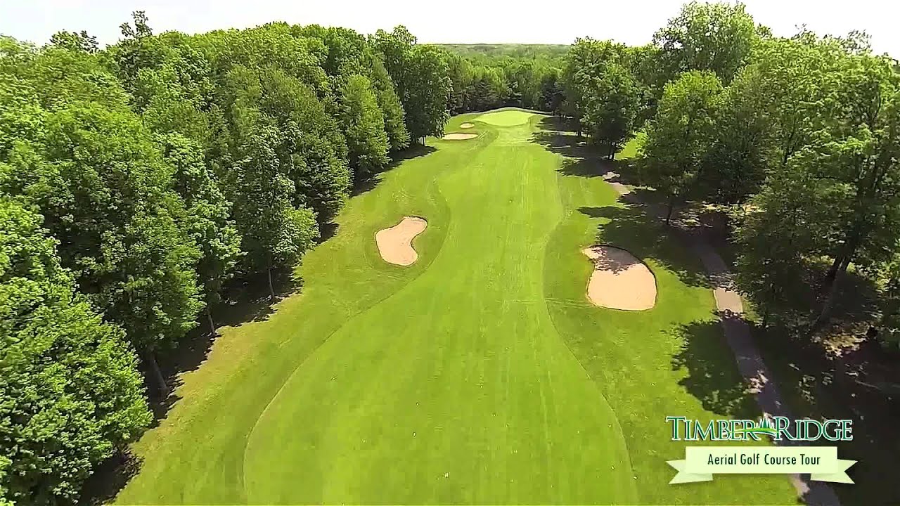 Timber Ridge Golf Club Aerial View Hole 14 YouTube
