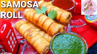 samosa recipe | Potato Roll Samosa/ Iftar recipes \ aloo snacks| potato snacks recipes| nasta recipe