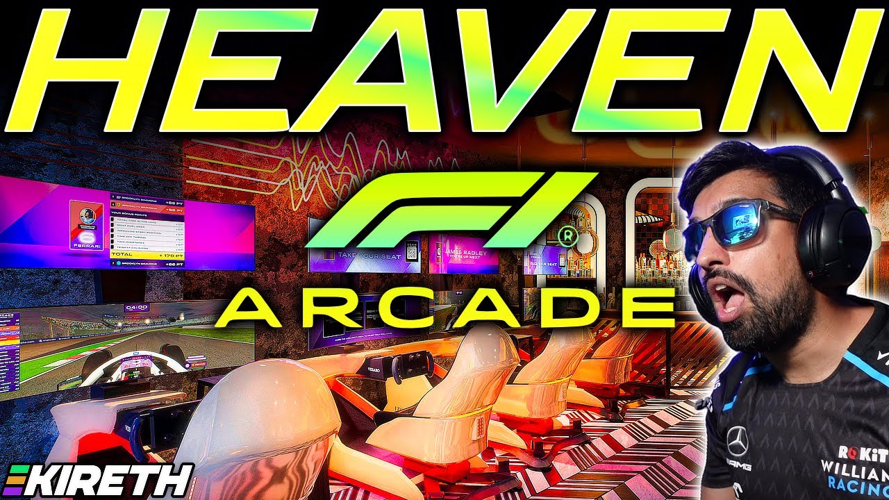 The F1 Arcade Is Legitimately Insane (Launch Night Exclusive) - YouTube