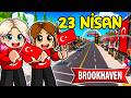 23 Nisan’da Ece’den Büyük Sürpriz 🎉💛 Roblox Brookhaven🏡RP
