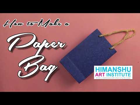 #paperbag | DIY Crafts | How to Make Handmade Paper Bag for Gift | Paper Bag with Handmade Sheet