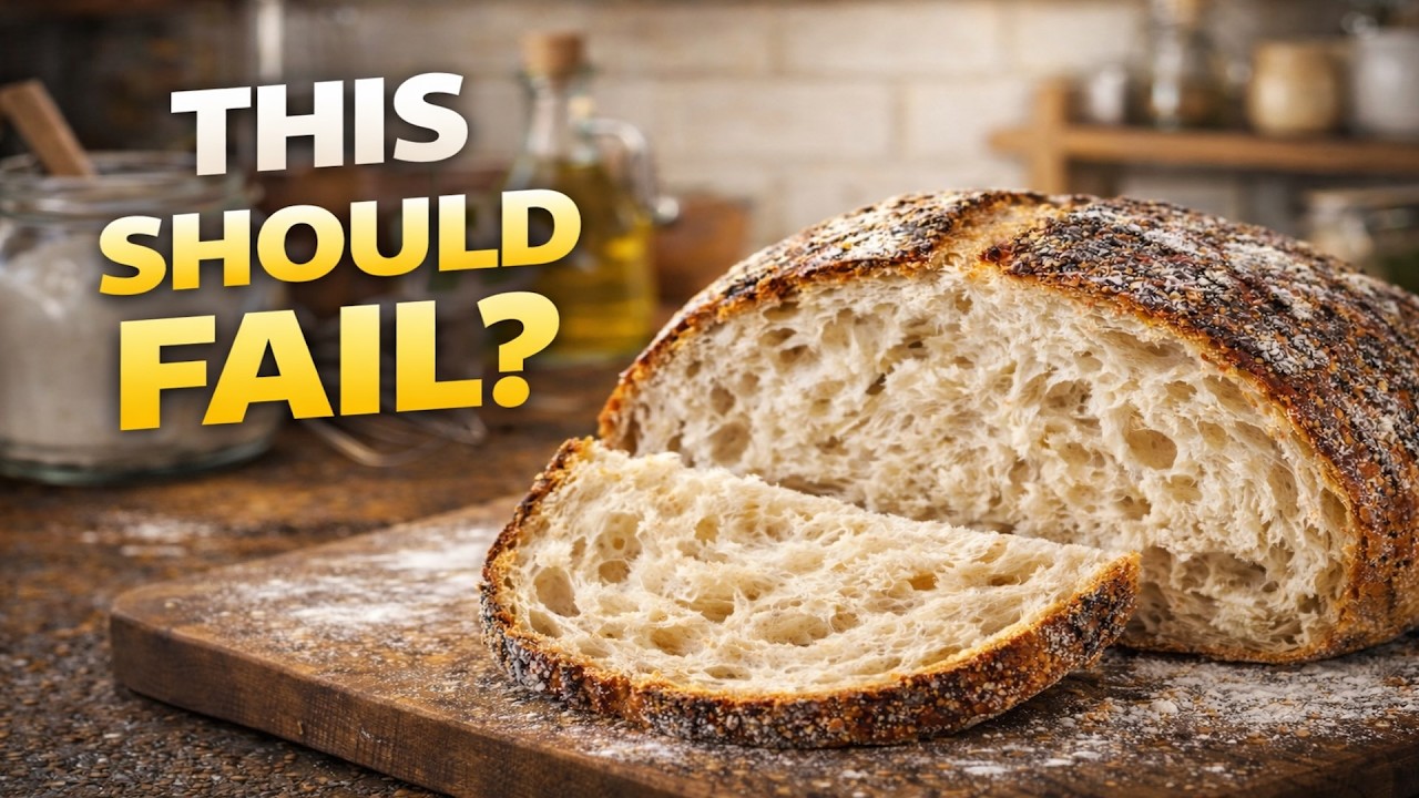 👉 Only 3 Ingredients? This Sourdough Actually Works.....