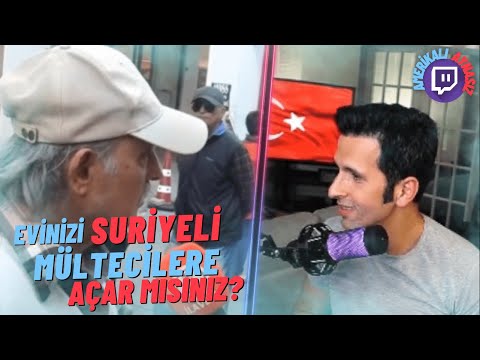 AMERİKALI AYNASIZ - EVİNİZİ SURİYELİ MÜLTECİLERE AÇAR MISINIZ? (SOSYAL DENEY) İZLİYOR