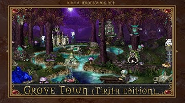 Grove Town (Titith Edition, VCMI) - Heroes of Might and Magic 3 gameplay