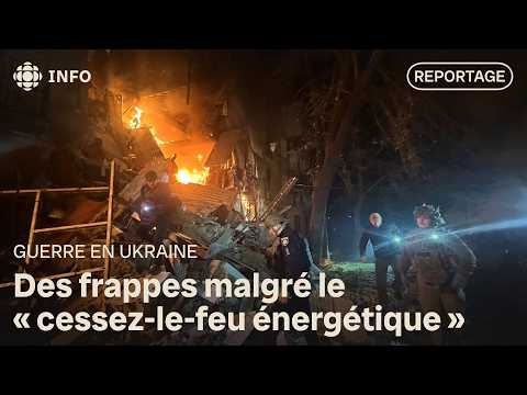 La Russie poursuit ses frappes contre les installations énergétiques ukrainiennes