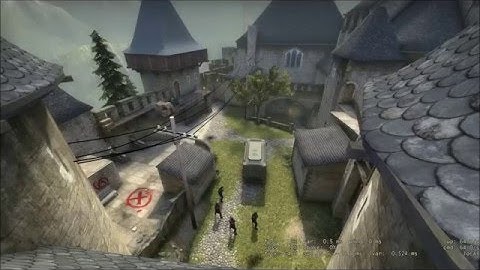 CS GO Tactics - Cobblestone wall of smokes A site