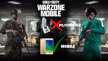 How to get PC/Console skins in Warzone mobile! (using only a phone)