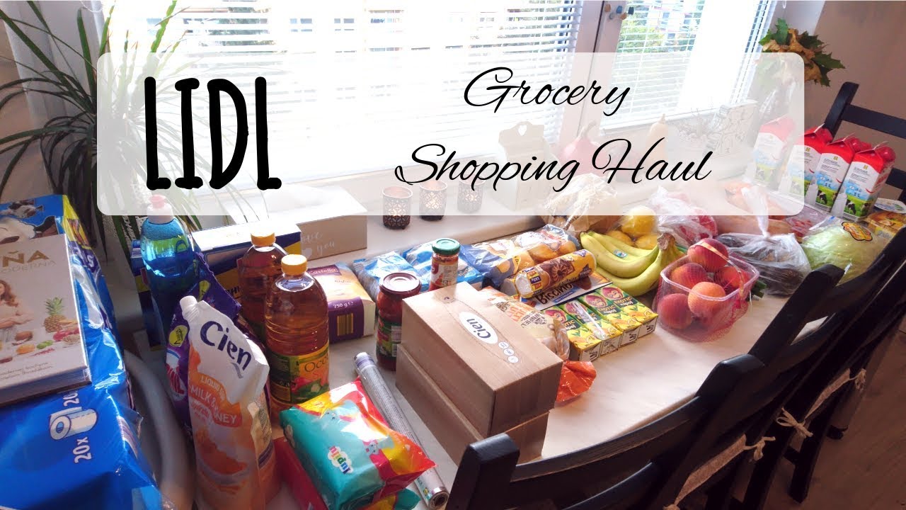 ČO NAKUPUJEME V LIDLI - Nákupy jedla - Lidl grocery haul