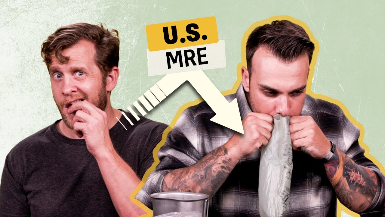 Spec Ops Eat Hot American Army Rations - Beef Goulash