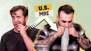 Spec Ops Eat Hot American Army Rations - Beef Goulash