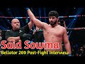 Bellator 269 said sowma admits injury tko against vitaly minakov not the way you want to win