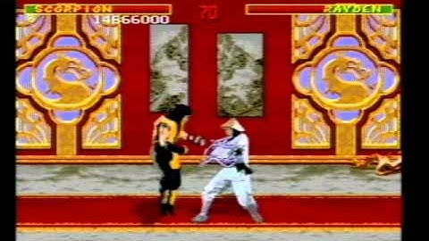 Mortal Kombat 1 On SEGA Mega CD (Scorpion Playthrough) Part 2
