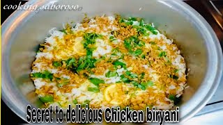 |Secret to  chicken biryani recipe| |How to make chicken biryani | Ramzan special recipe