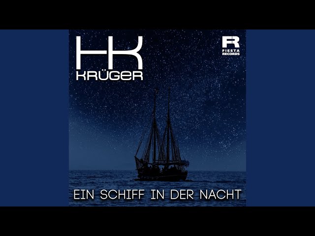 HK Krüger - Ein Schiff in der Nacht