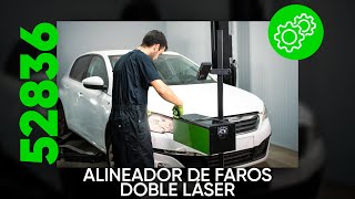 Cómo Utilizar El Alineador De Faros Doble Láser Ref. 52836