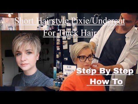 short-hairstyle-for-ladies-with-thick-short-hair|-hallstyling