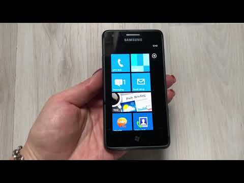 Samsung Omnia M GT-S7530 Incoming call+ Phone review