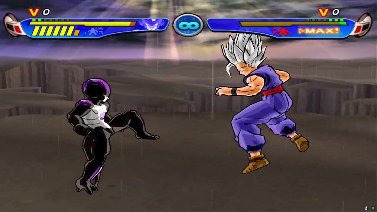 Black Freeza vs Gohan Beast Dragon Ball Z Budokai 3 MOD