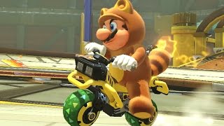 Mario Kart 8 Deluxe - 200cc Lightning Cup (Tanooki Mario Gameplay)