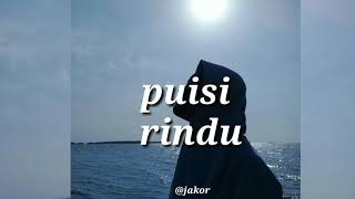 Story' wa puisi rindu
