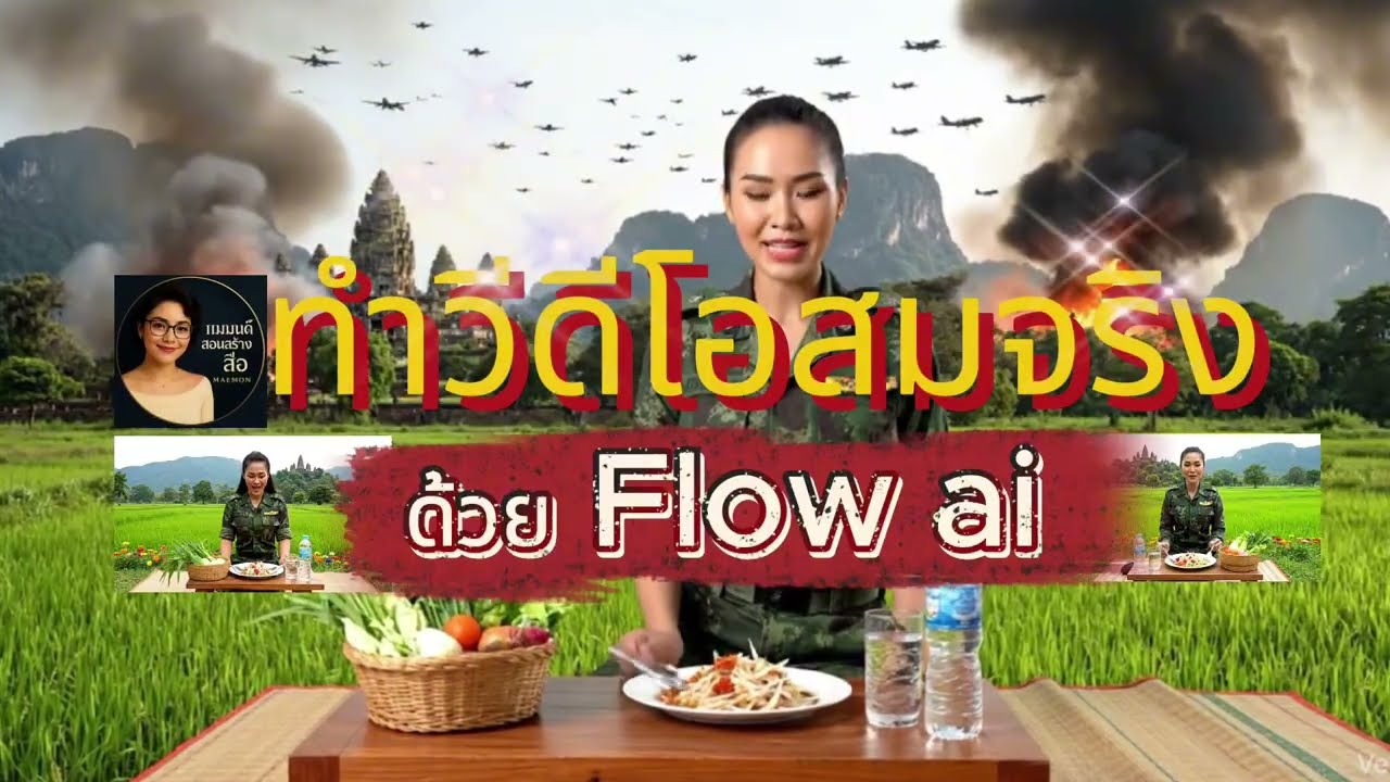 วิธีสร้างวีดีโอสมจริงด้วย Flow ai