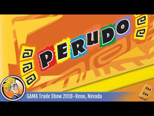 Perudo — game preview at the 2018 GAMA Trade Show 