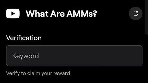 24 September Blum Verify Code What Are AMMs?  Blum YouTube Video Code Today |What Are AMMs VideoCode