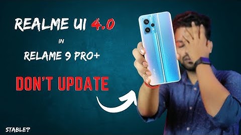 Realme UI 4.0 in Realme 9 Pro Plus Review || Don