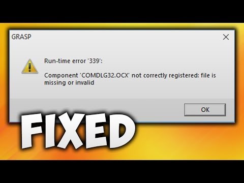 How to Fix COMDLG32.ocx Missing or Invalid Error Windows 10/8.1/8/7 (Easy Solution)