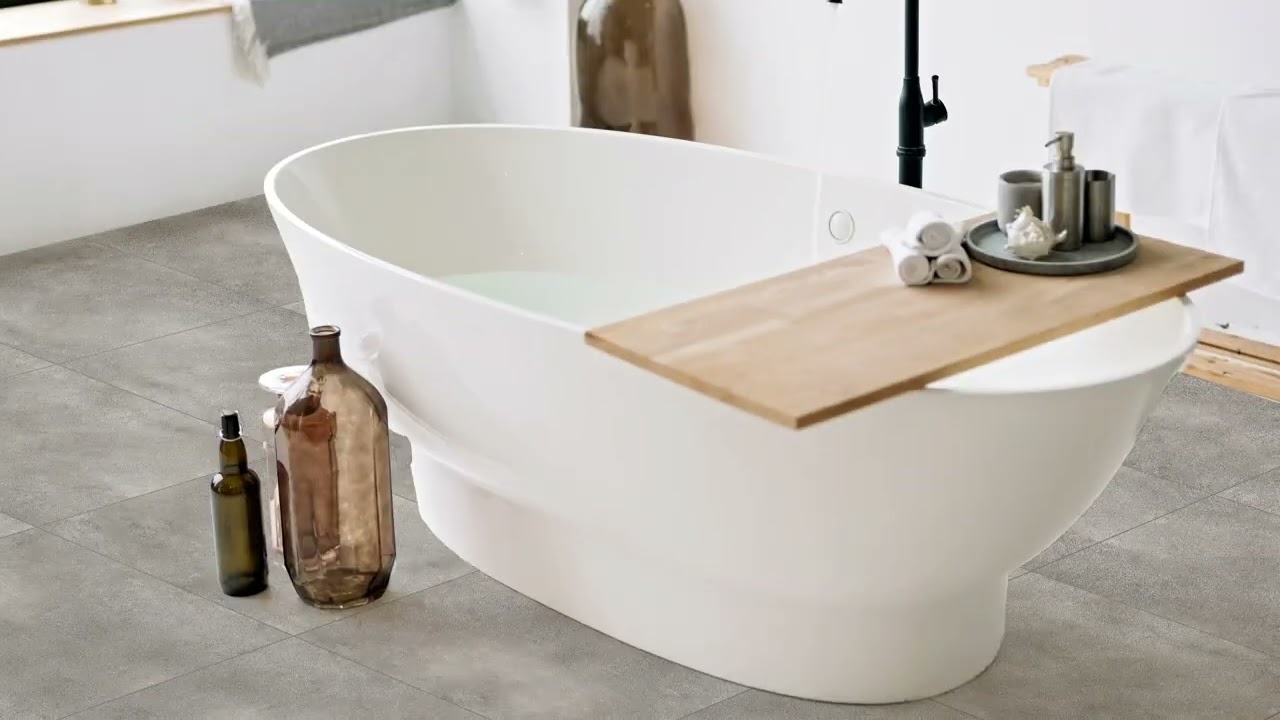 Madison Greige Matt Glazed EcoTec Hardbody Tile 600 x 600mm | Italtile
