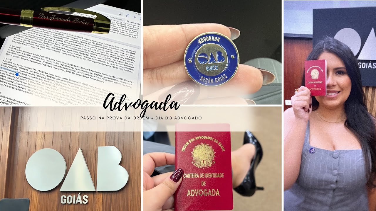 Agora sou Advogada! Recebendo minha carteira da OAB + Primeiro evento como advogada | #vlog #oab 