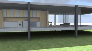 FARNSWORTH HOUSE ANIMATION  by Borja Sampedro I Artlantis 4.0