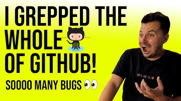 Finding security vulnerabilities with GitHub