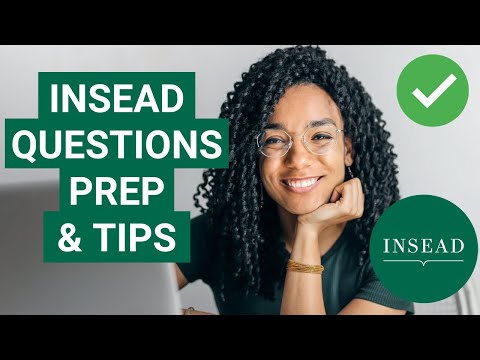 How to prep for the INSEAD MBA interview
