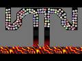 100+ Numberblocks Marble Race: Escape the Lava! | Round 2 | Kitsune Marble